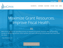 Tablet Screenshot of ecivis.com
