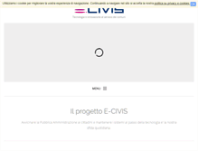 Tablet Screenshot of ecivis.it